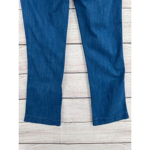 Lily Pulitzer Side Zip Stretch Jeans Women's Size 4 Blue Medium Wash Denim - Picture 8 of 13